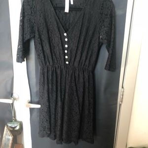 Love Notes Black cocktail dress